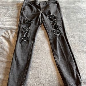 American Eagle, 12R, Black Dream jean
